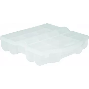 CURVER Caja organizadora DIY de 17 compartimentos 26,4x26,7x7,1 cm