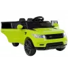 PETMEX HL1638 Vehículo infantil eléctrico verde con luces LED, reproductor MP3, mando a distancia