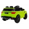 PETMEX HL1638 Vehículo infantil eléctrico verde con luces LED, reproductor MP3, mando a distancia