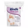 Kindii Linen Care Discos de algodón para bebé, 100% algodón puro, hipoalergénicos, probados dermatológicamente, 50 uds.