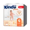 Pañales desechables Kindii Maxi talla 4 (9-15 kg) 22 uds.