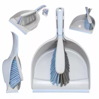 Recogedor con cepillo YORK BACTERIA STOP Bacteria Stop 23x33x10cm