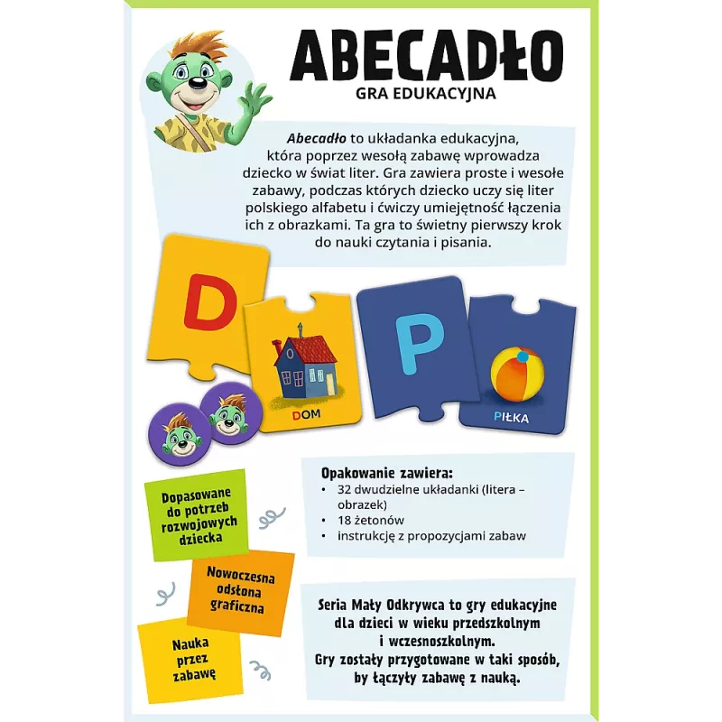 Juego educativo TREFL Little Explorer Alphabet