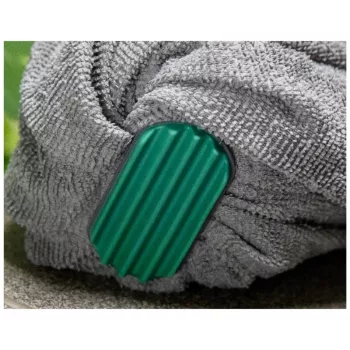 Cabezal de mopa de microfibra con mango telescópico Eco Ego CIRCULAR RUBI