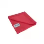 Paños de limpieza de microfibra QLEANUP 250gsm 30x30 cm, pack de 10, rojo