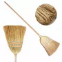 Escoba universal YORK con mango de madera Sorgo