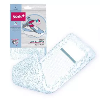 YORK Funda de mopa de repuesto 47x17cm, magnética