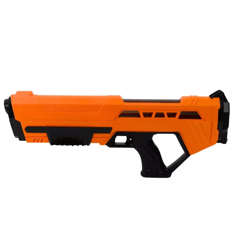 LEAN TOYS Pistola de agua eléctrica automática Naranja