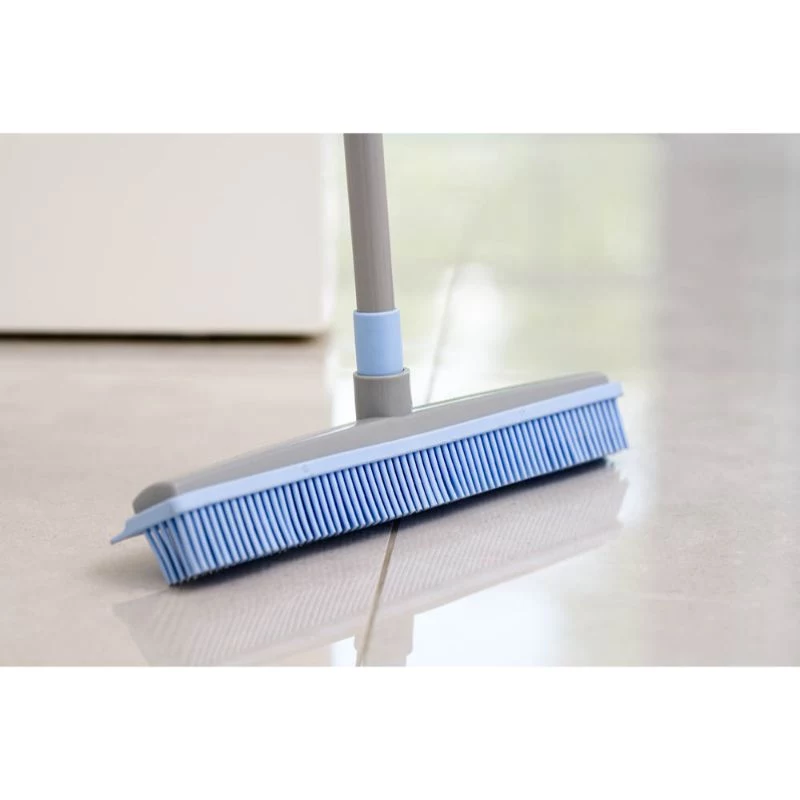 YORK BACTERIA STOP Cabezal de cepillo de goma para suelo 34 cm con cerdas antimicrobianas