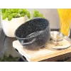 Zilner ZL-8635 Marble Set de menaje de cocina de 17 piezas, Negro