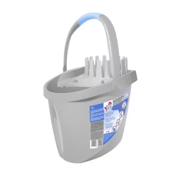 YORK BACTERIA STOP Cubo con botón pulsador 12 L Gris