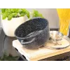Zilner Marble Set de menaje de cocina de 17 piezas Negro ZL-8636