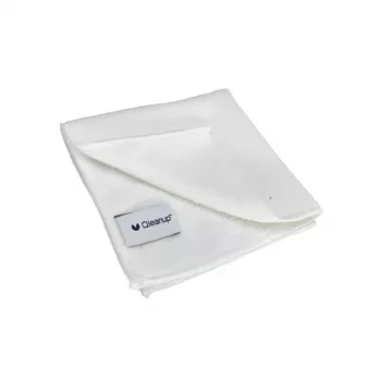 QLEANUP Paños de microfibra 250gsm 30x30 cm, pack de 10, Blanco