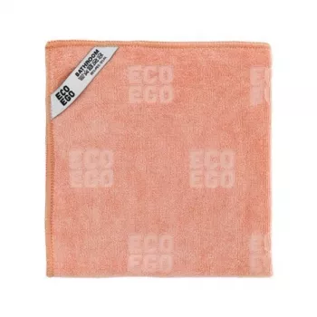 ECO EGO Paño de limpieza de microfibra para baño, 30x30 cm, Azul