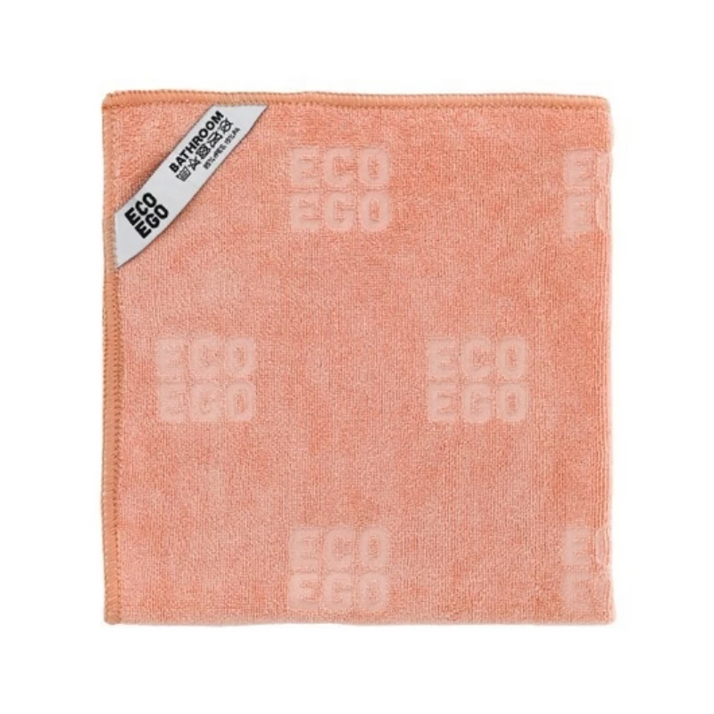 ECO EGO Paño de limpieza de microfibra para baño, 30x30 cm, Azul