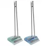 YORK QUICK Recogedor plegable con cepillo y mango