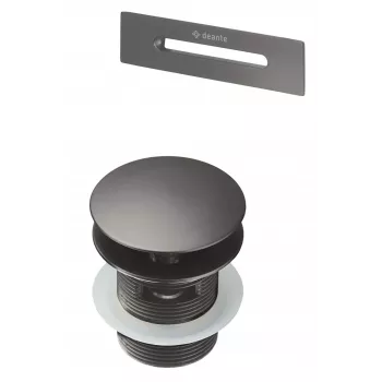 DEANTE desagüe y rebosadero para bañera con cierre click-clack, cromo