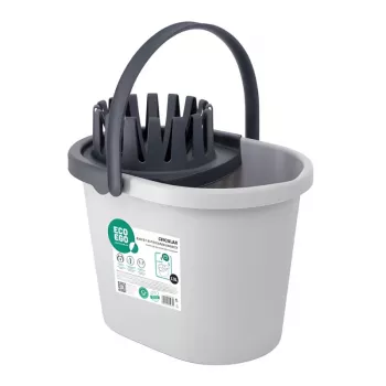 Eco Ego cubo ovalado con pulsador redondo