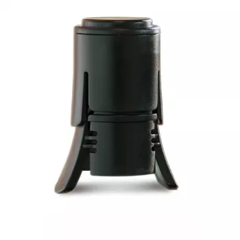 Le Creuset tapón para cava SW-106 tapón para champán 9 cm negro mate