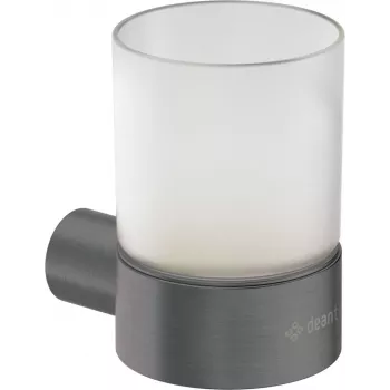 DEANTE OREA portavasos de pared en negro mate