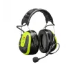3M Peltor WS Alert X MRX21A3WS7 auriculares de protección auditiva Bluetooth con radio FM, diadema, SNR 31 dB, negro/amarillo