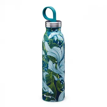 Aladdin X Naito Chilled Thermavac botella térmica de acero inoxidable 0,55L Goldfish Green