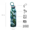 Aladdin X Naito Chilled Thermavac botella térmica de acero inoxidable 0,55L Goldfish Green