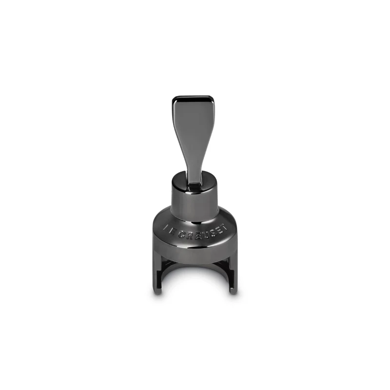 Le Creuset SW-101 Champagne Crown tapón para cava negro níquel