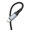 VIPFAN L05 cable de audio Lightning a 3,5 mm AUX, 1 m, gris