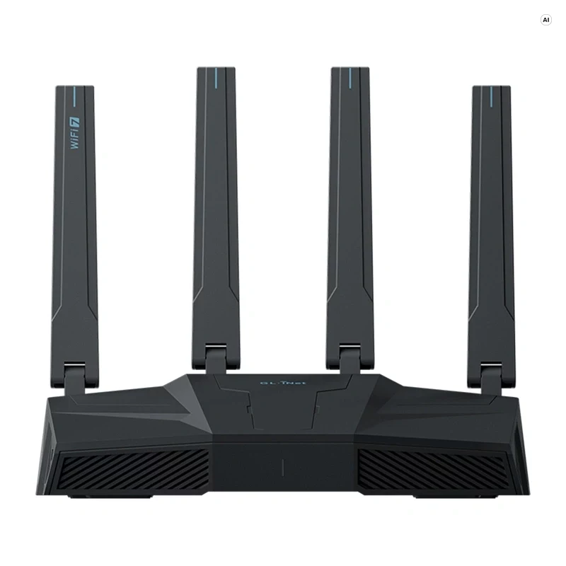 GL.iNet GL-BE6500 router VPN Wi-Fi 7 tri-banda 2,5G multi-gigabit
