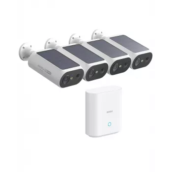 AOSU Smart Security SolarCam P1 SE sistema kit de 4 cámaras