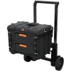 KETER DIY ROC Pro Gear 2 Cajón unidad XL Caja de herramientas con 2 cajones 56,5x37,5x41,3cm
