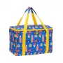 GIOSTYLE Bolsa térmica Evo Square surtido, verde/rojo/azul con decoración, 15 L