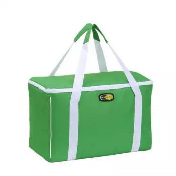 GIOSTYLE Bolsa térmica Evo Square surtido, verde/rojo/azul con decoración, 15 L