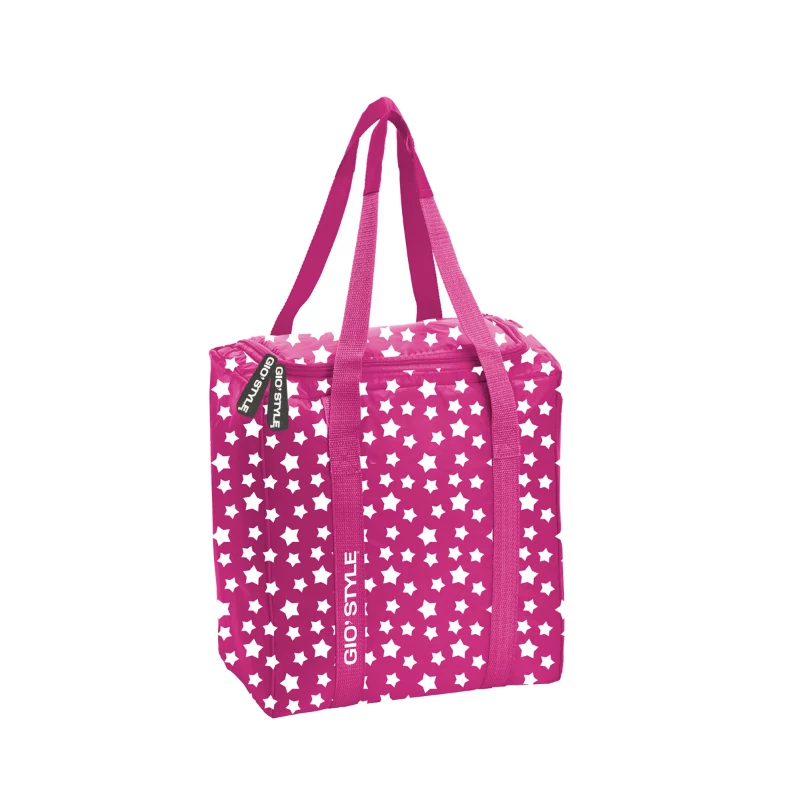 GIOSTYLE Bolsa térmica Stars 28 surtido rojo/verde/azul/rosa