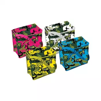 GIOSTYLE Camouflage 20 bolsa térmica surtida, fucsia/azul/amarillo/blanco