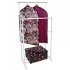 ORDINETT Deluxe Double White 88x43x98-175cm tendedero vertical