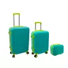 ORDINETT Cómoda de cajones set de 3, 60L + 43L + 15L, verde
