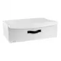 ORDINETT Caja de ropa L 45x38x18cm algodón