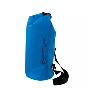GIOSTYLE Bolsa térmica impermeable Dry Bag Nautic Storm L 20L, Ø23x63cm, azul
