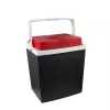 GIOSTYLE Brio 26 Nevera eléctrica 12/230V 26L gris oscuro con detalles rojo/azul