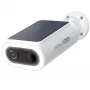 AOSU Smart Security SolarCam P1 Max cámara exterior 4K con energía solar, ultra gran angular de 166°, visión nocturna en color con foco, detección de personas y vehículos con IA