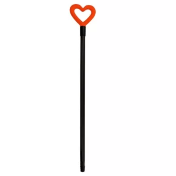 GIOSTYLE Mango de cepillo Love 131,2 cm surtido, verde lima/azul claro/naranja/lila