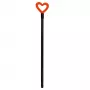 GIOSTYLE Mango de cepillo Love 131,2 cm surtido, verde lima/azul claro/naranja/lila