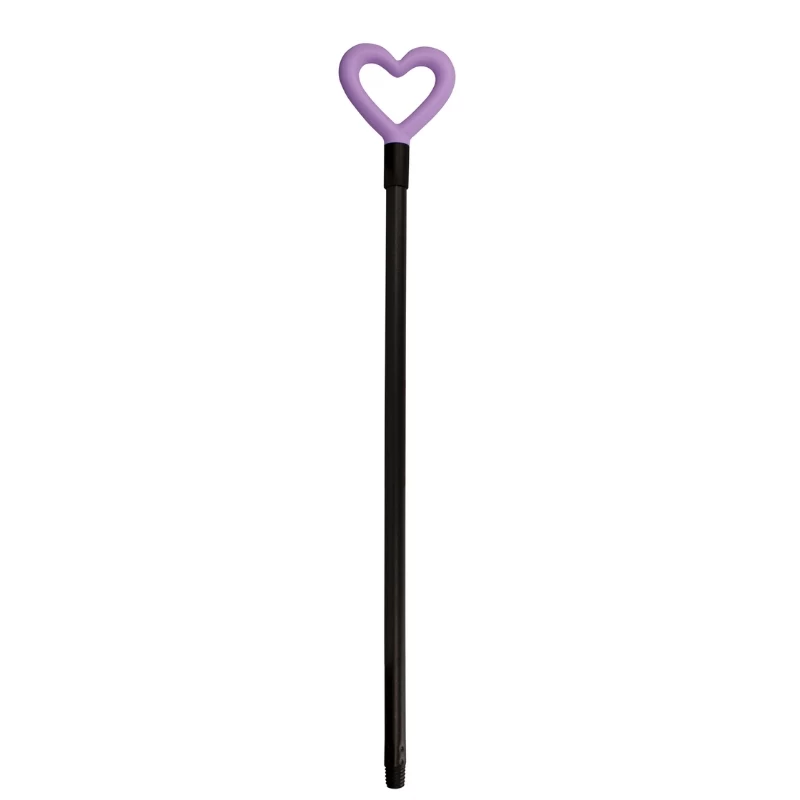 GIOSTYLE Mango de cepillo Love 131,2 cm surtido, verde lima/azul claro/naranja/lila
