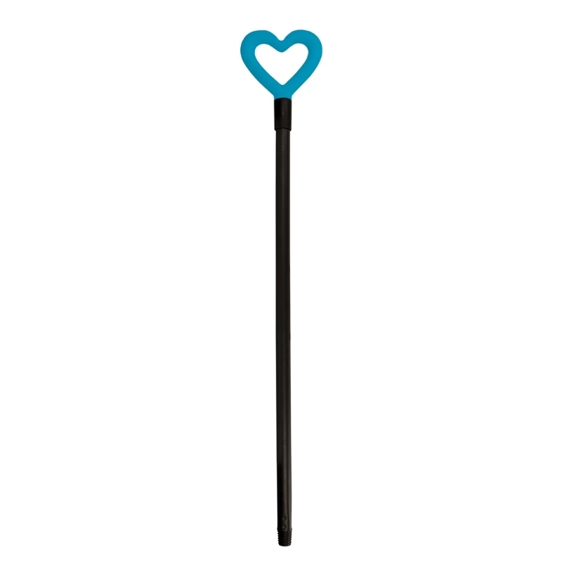 GIOSTYLE Mango de cepillo Love 131,2 cm surtido, verde lima/azul claro/naranja/lila