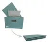 ORDINETT Caja M 28,5x25,5x20,5cm caja de almacenaje menta