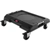 KETER DIY Connect Carro de transporte 55,7x43,7x16,4 cm, negro/rojo, IP54, 30 kg de carga