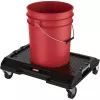 KETER DIY Connect Carro de transporte 55,7x43,7x16,4 cm, negro/rojo, IP54, 30 kg de carga