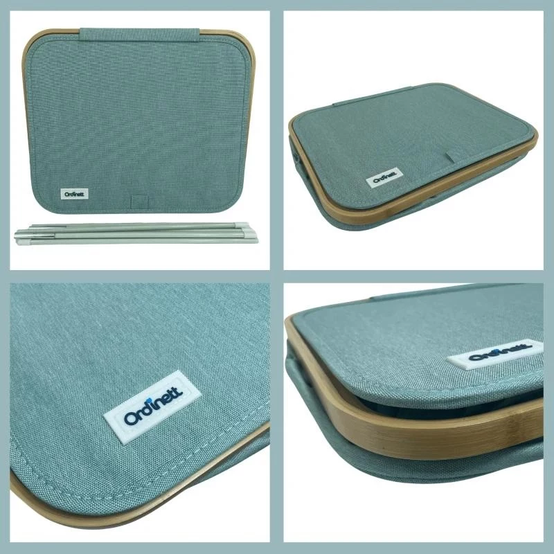ORDINETT Cesto de ropa 40,5x33x74cm menta